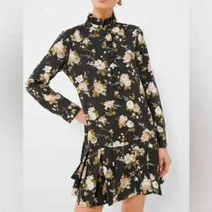 Tuckernuck Black Floral Dress